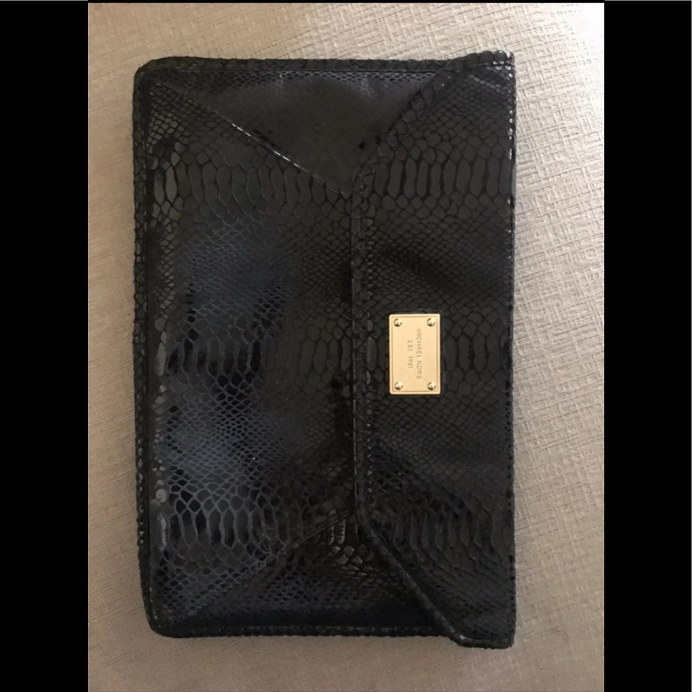 Black Michael Kors 11" Laptop Sleeve